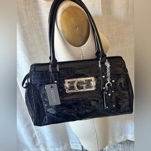 GUESS Milennial era corcodile handbag